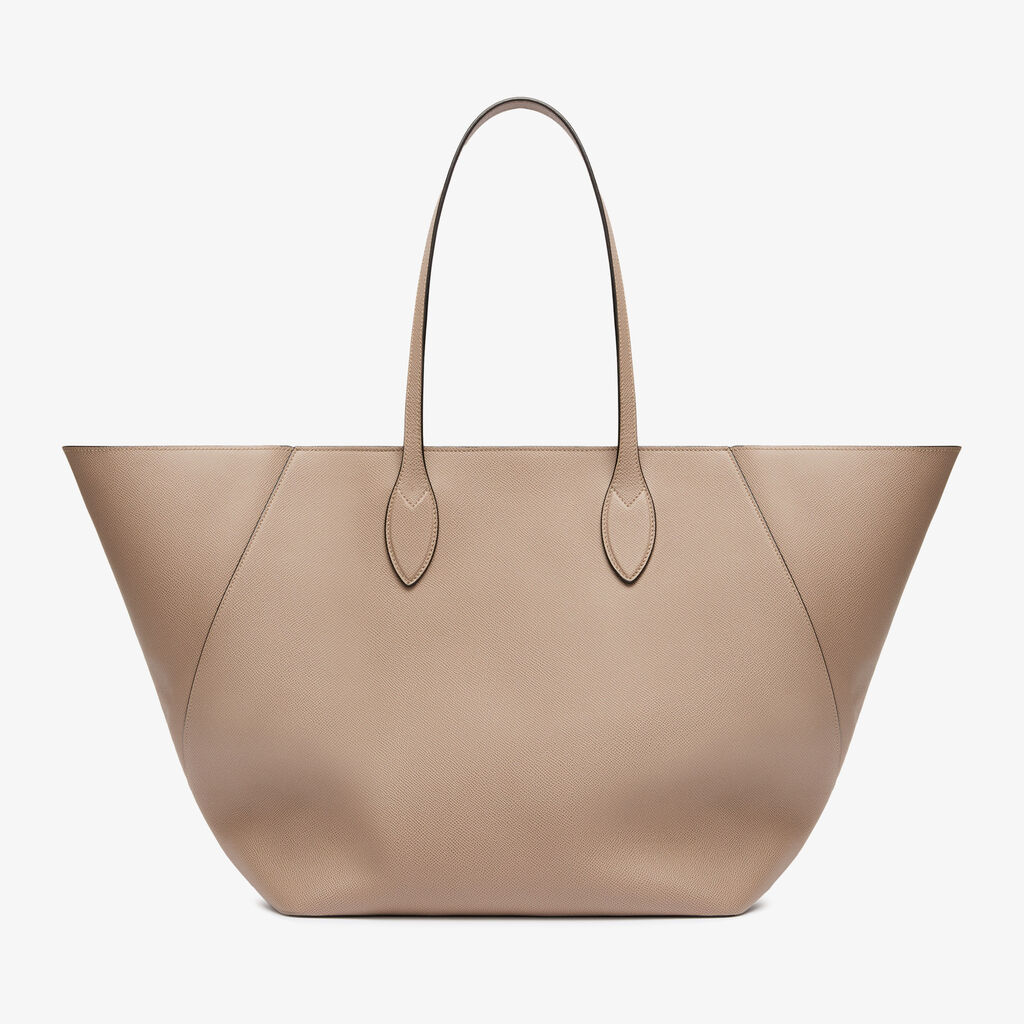 Vivi Shopping Large Bag - - Vitello Millepunte Soft - Valextra - 5
