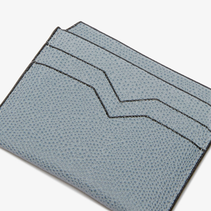 4CC Card Case - Niagara Blue - Millepunte calf leather - Valextra - 3