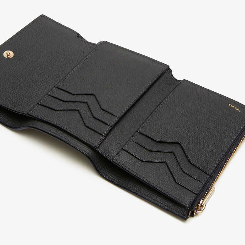 Pocket Purse 6CC - Smokey Grey - Millepunte calf leather - Valextra - 2