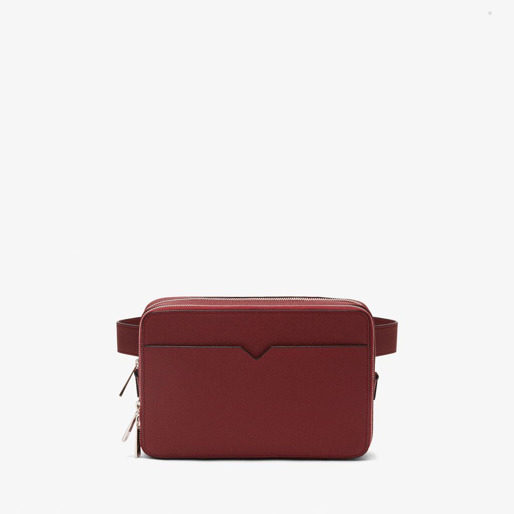 Bum Bag - Bordeaux - Vitello VS - Valextra - 1