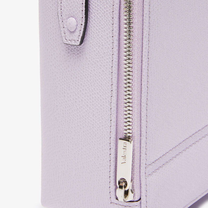 Tric Trac Bag - Wisteria Pink - Millepunte calf leather - Valextra - 4