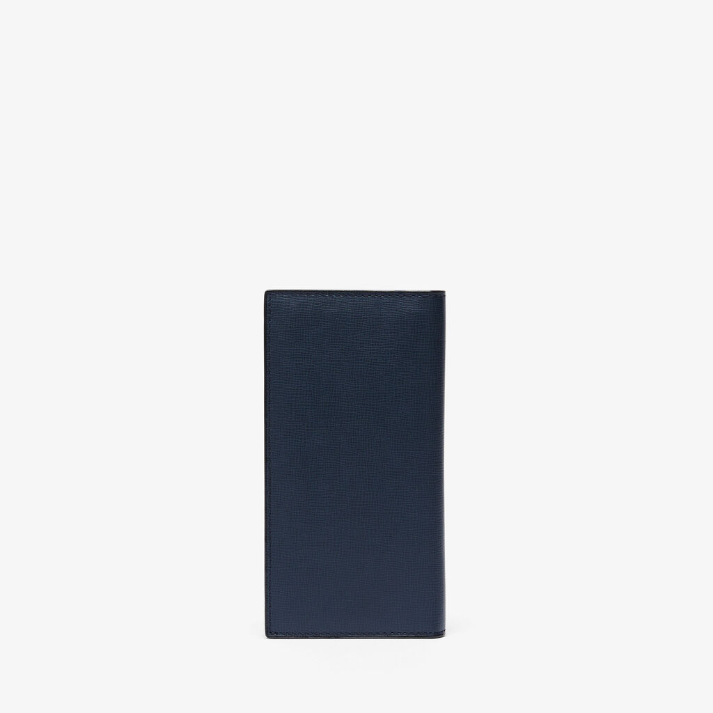Vertical Wallet 12Cc - Dark Blue - Cuoio VL - Valextra - 3