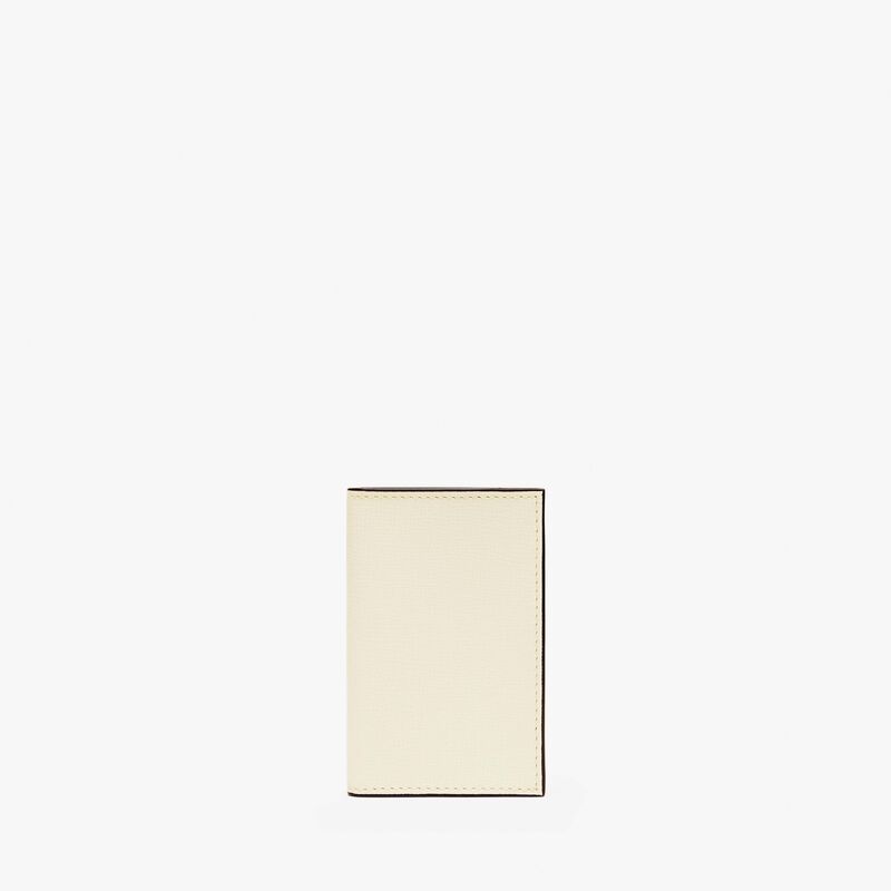 Card Case Onda - Pergamena White - Pavè calf leather - Valextra - 1