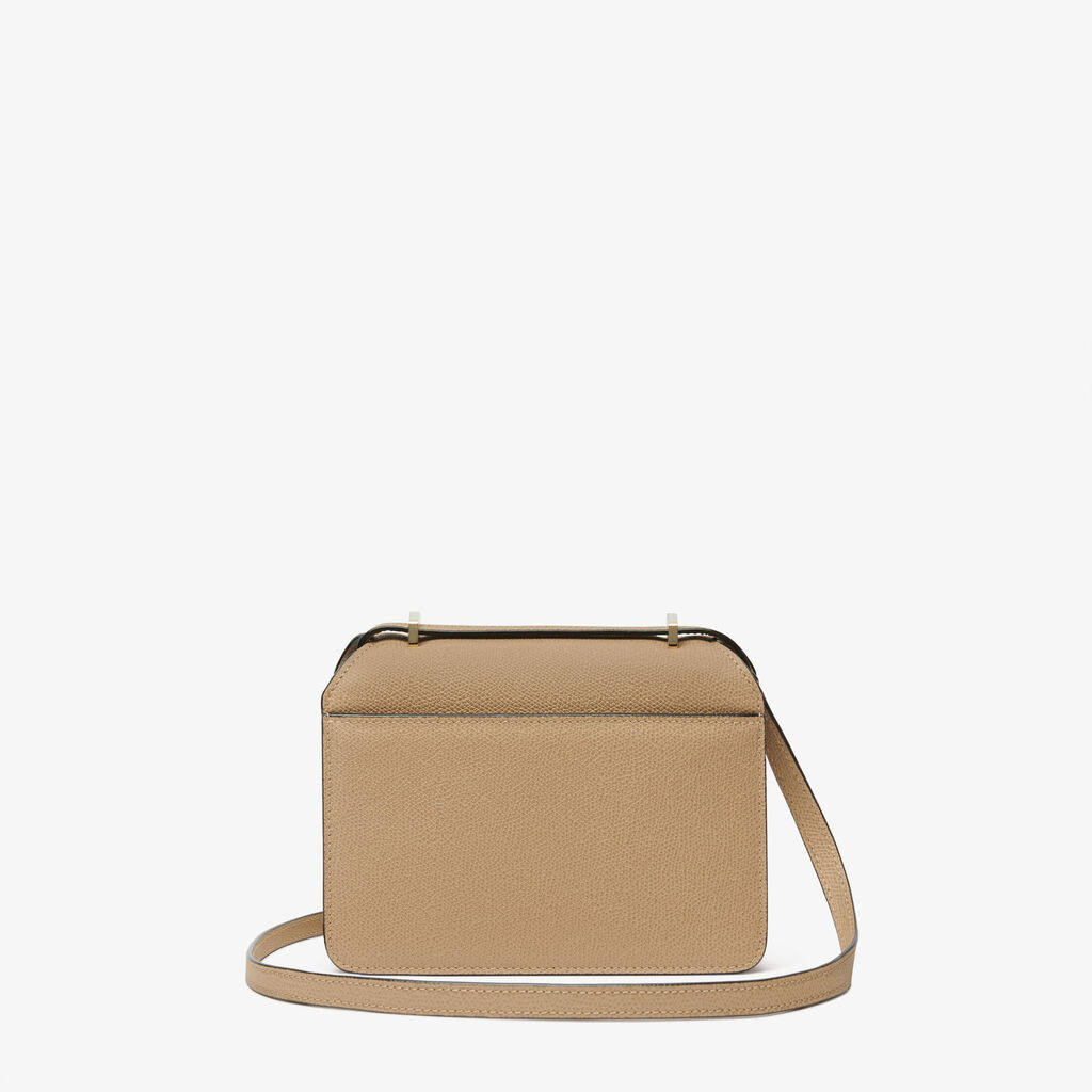 Nolo crossbody Mini bag - Cachemire Beige - Vitello VS - Valextra - 6