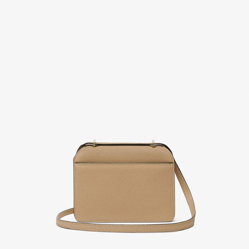 Nolo crossbody Mini bag - Cashmere Beige - Vitello VS - Valextra - 6