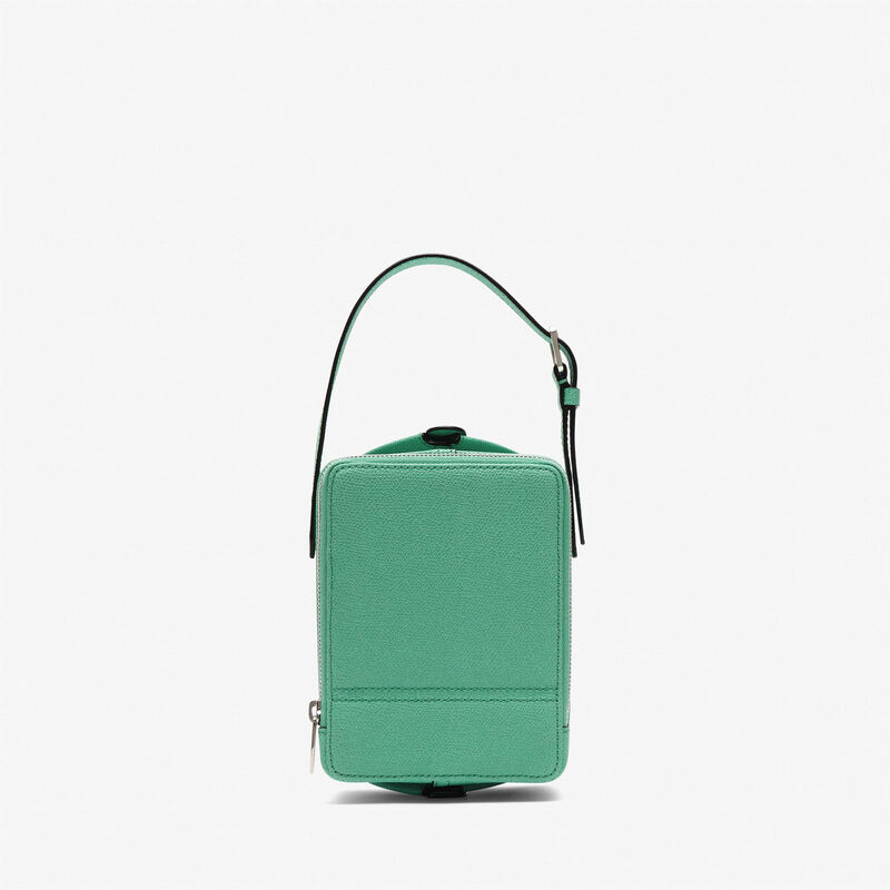 Tric Trac Bag - Spearmint Green - Millepunte calf leather - Valextra - 5