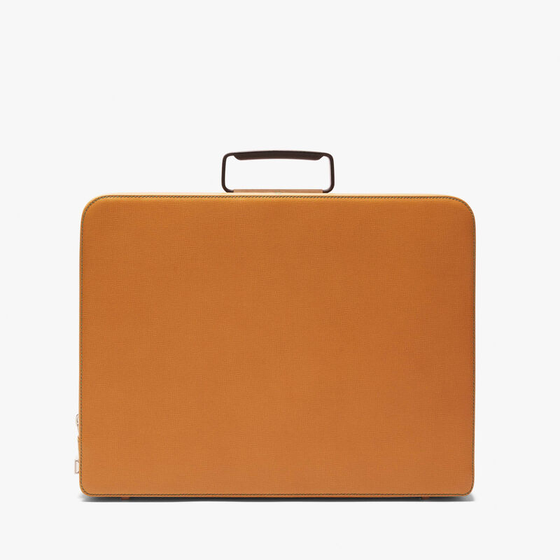 Premier Briefcase 24H - Havana Brown - Pavè calf leather - Valextra - 7