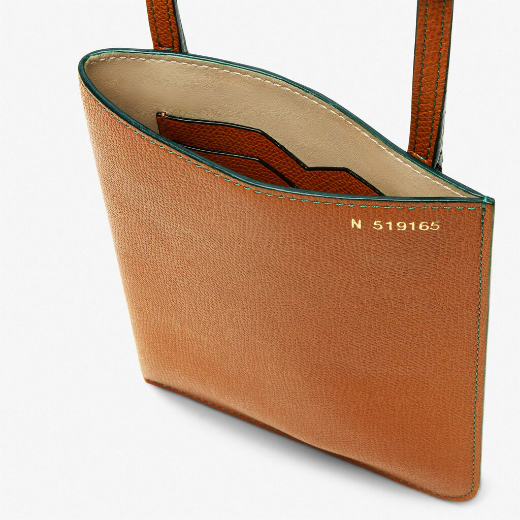 Crossbody Soft - Havana Brown - Vitello VS - Valextra - 4
