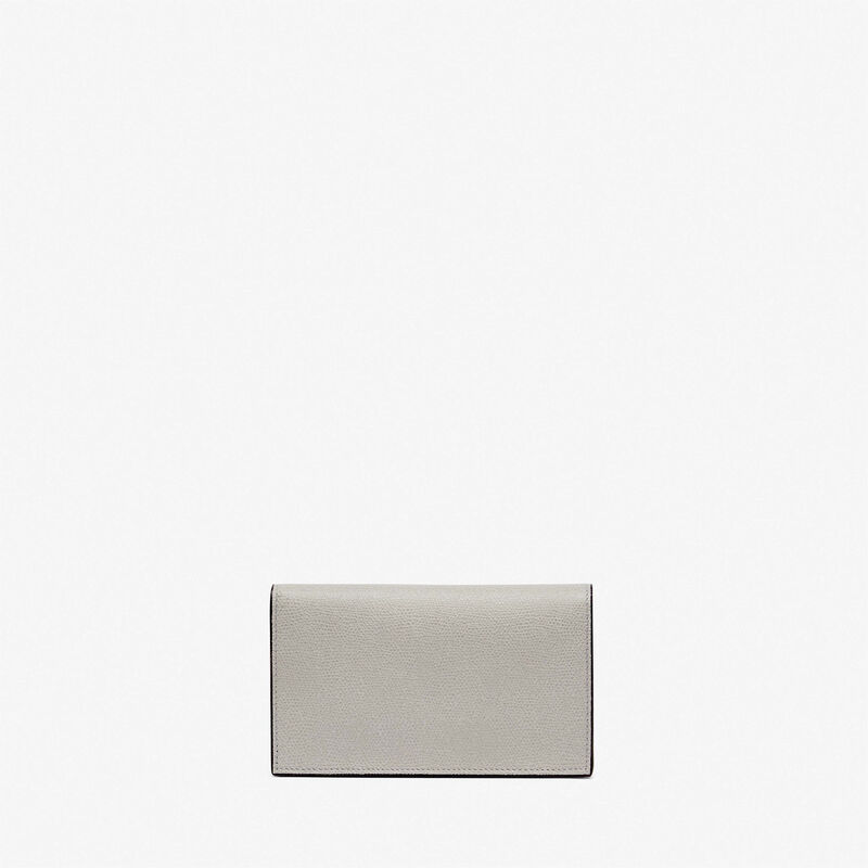 Brera Purse - Ash Grey - Millepunte calf leather - Valextra - 4