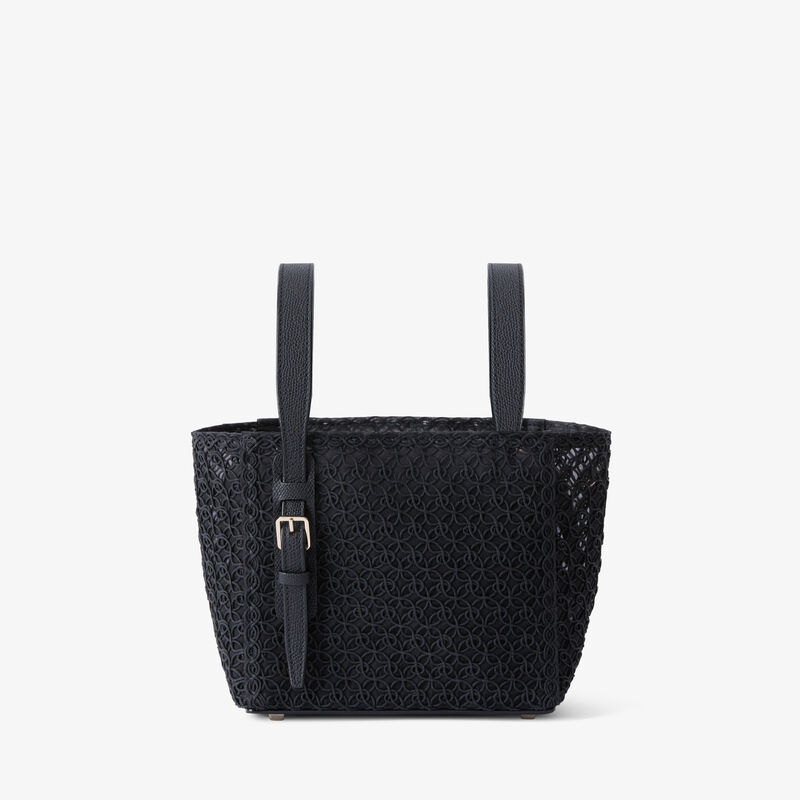 Soft Merletto Bucket Micro Bag -  - Tessuto ricamo Rete/Vitello VS - Valextra - 6