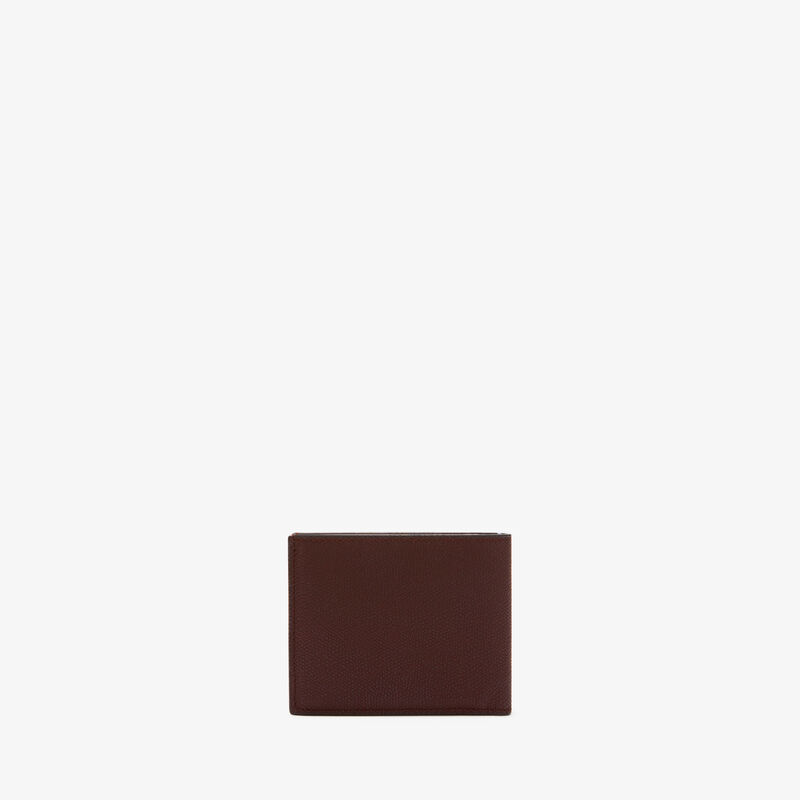 Wallet 4Cc With Coin Holder - Coffee Brown - Millepunte calf leather - Valextra - 3