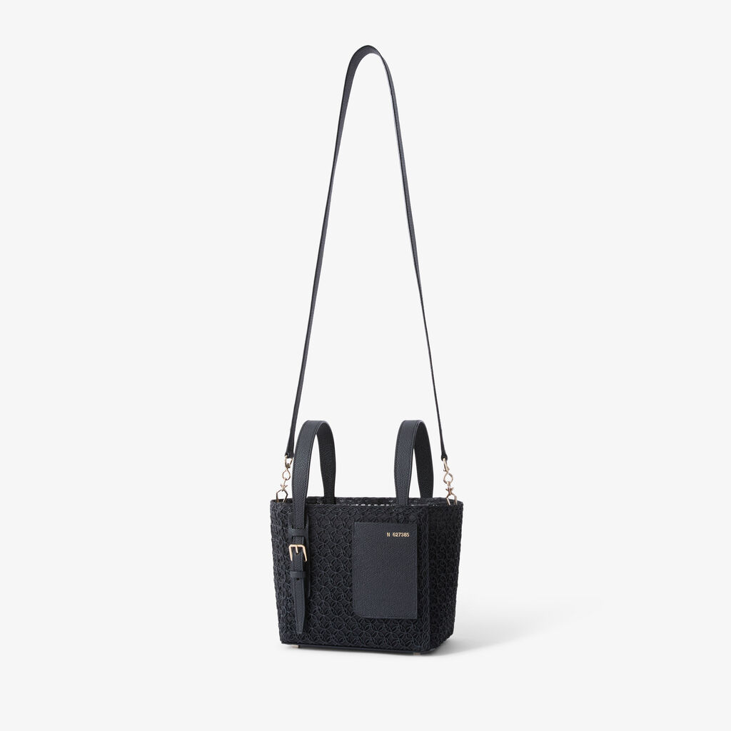 Soft Merletto Bucket Micro Bag -  - Tessuto ricamo Rete/Vitello VS - Valextra - 5