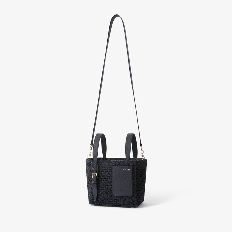 Soft Merletto Bucket Micro Bag -  - Tessuto ricamo Rete/Vitello VS - Valextra - 5