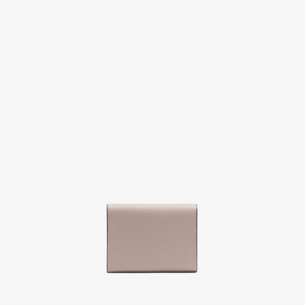 Portafoglio Iside Trifold - Rosa Nude - Vitello VS - Valextra - 3