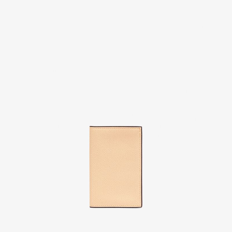 Card Case Onda - Powder Pink - Millepunte calf leather - Valextra - 1