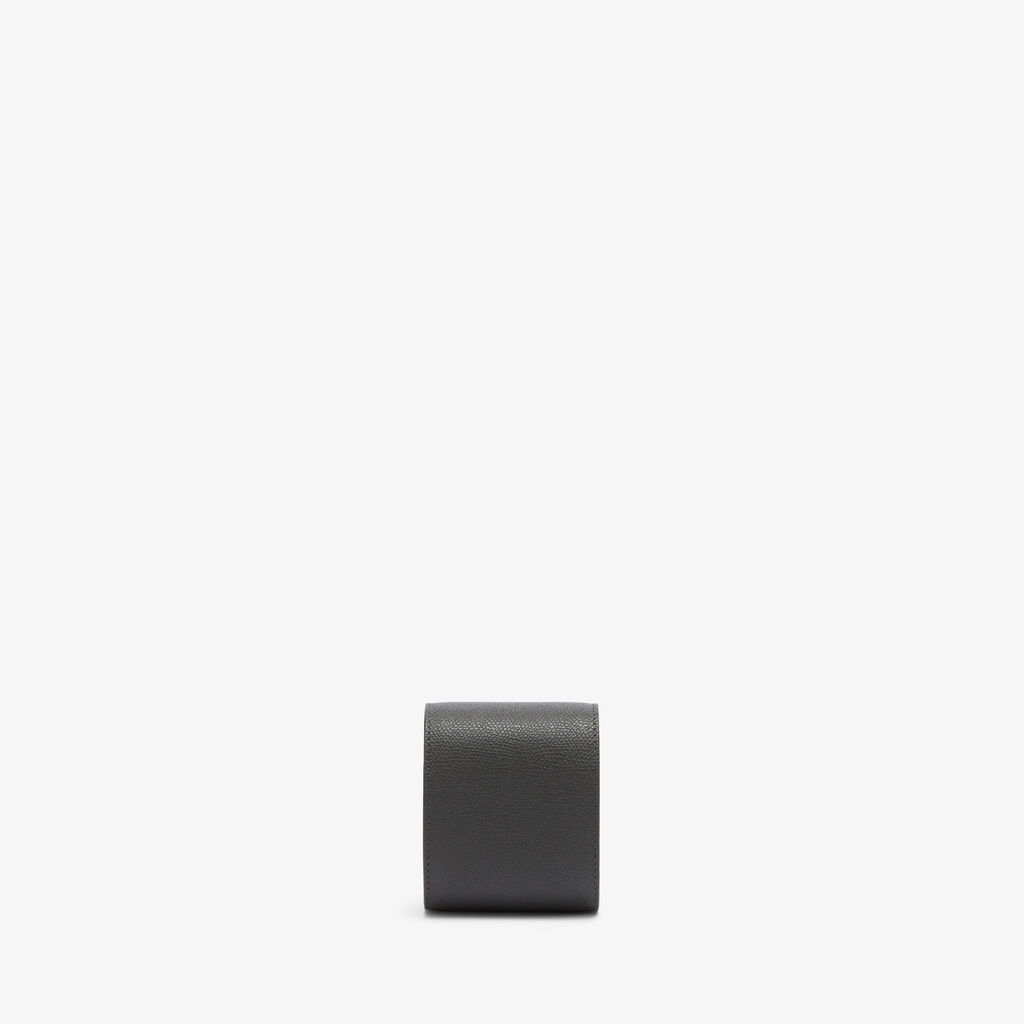 Single Watch Case - Smokey Grey - Vitello VS - Valextra - 4