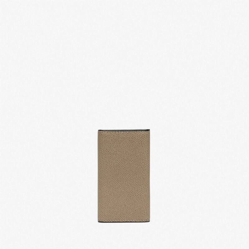Key Holder 6 Hooks - Oyster Brown - Millepunte calf leather - Valextra - 3