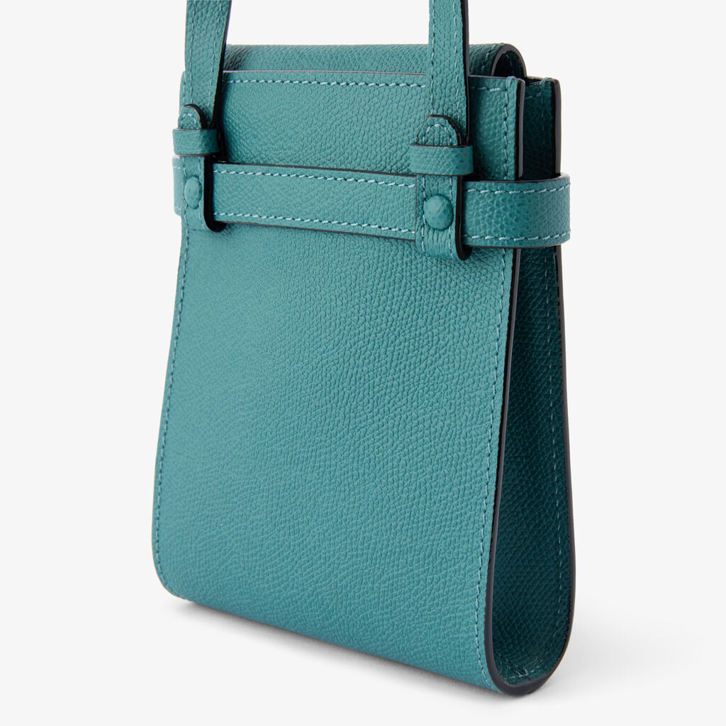 Brera B-Tracollina Slim Crossbody Micro Bag -  - Vitello VS - Valextra - 4