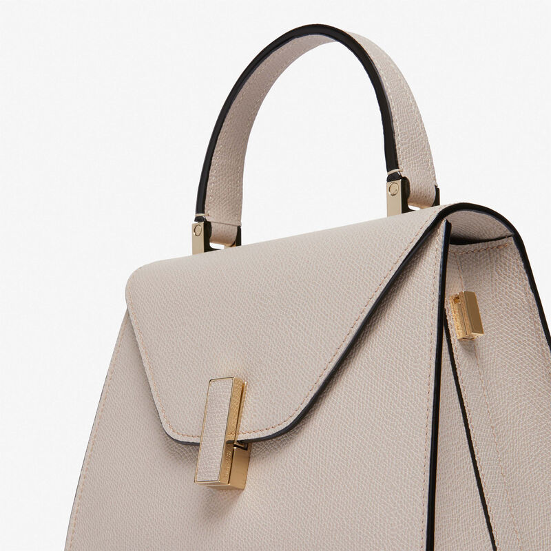 Iside Top handle mini bag - Nude Pink - Millepunte calf leather - Valextra - 4