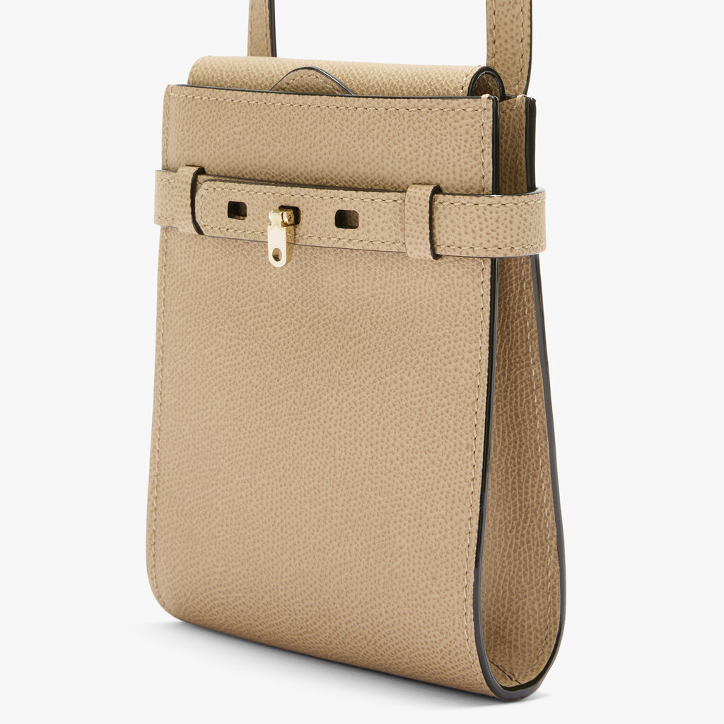 Brera B-Tracollina Slim Crossbody Micro Bag -  - Vitello VS - Valextra - 4