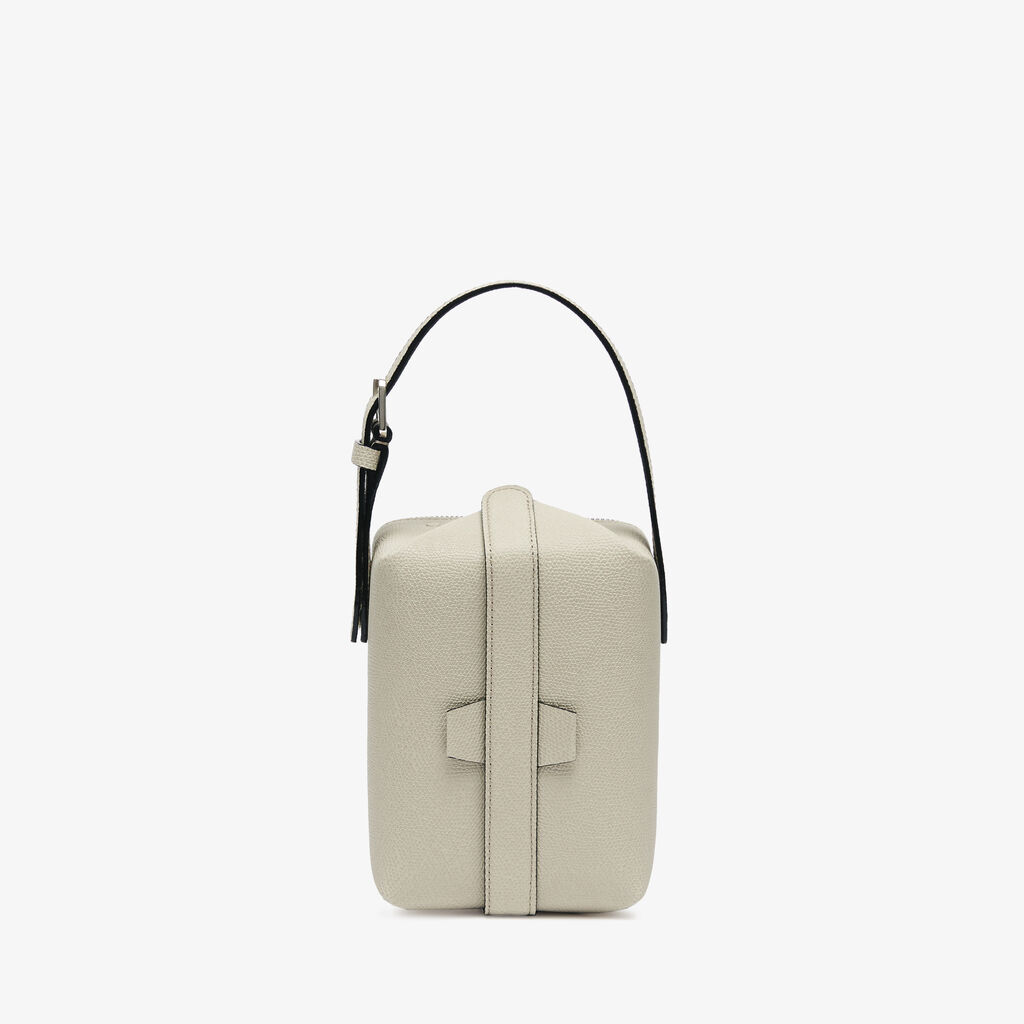 Tric Trac Bag - Linen Grey - Vitello VS - Valextra - 4