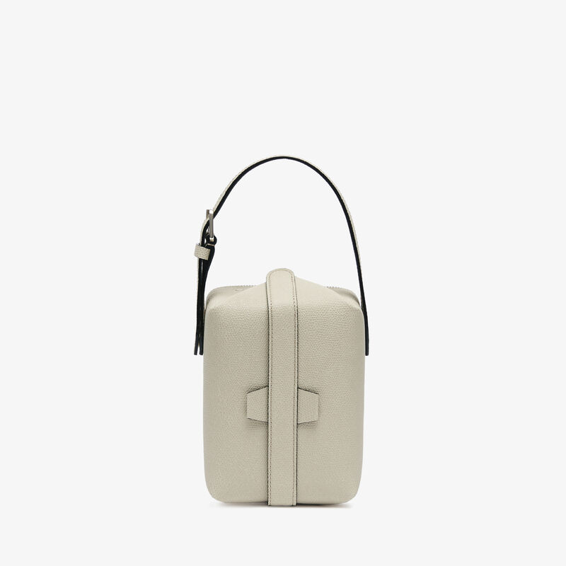 Tric Trac Bag - Linen Grey - Millepunte calf leather - Valextra - 4