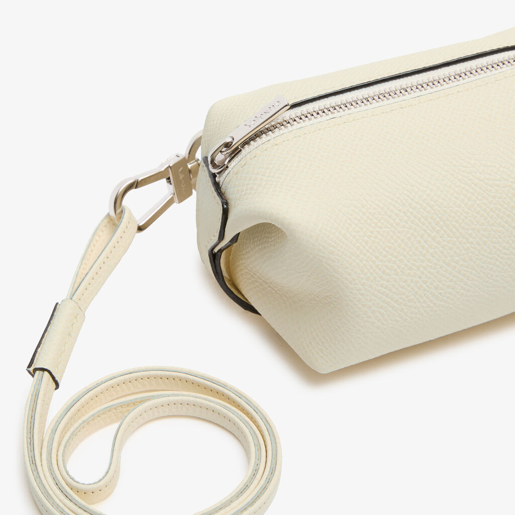 Beauty Keychain with zipper - - Vitello Millepunte Soft - Valextra - 3
