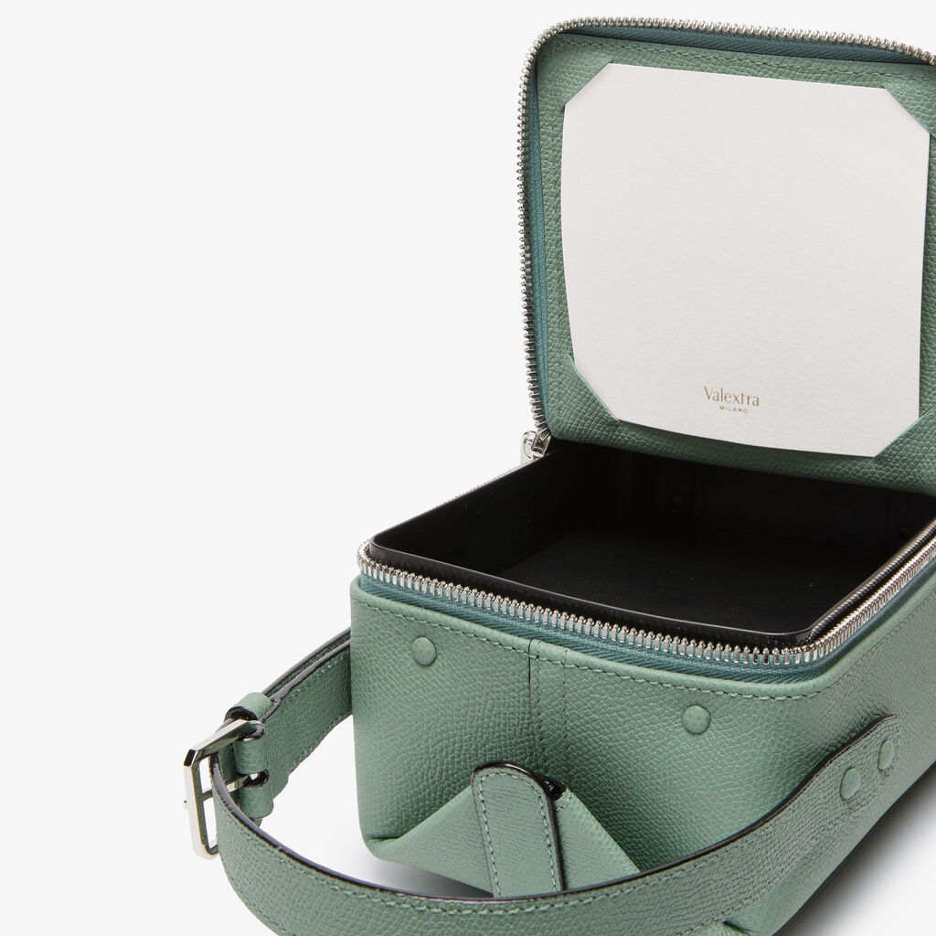 Tric Trac Bag - Eucalyptus Green - Vitello VS - Valextra - 5