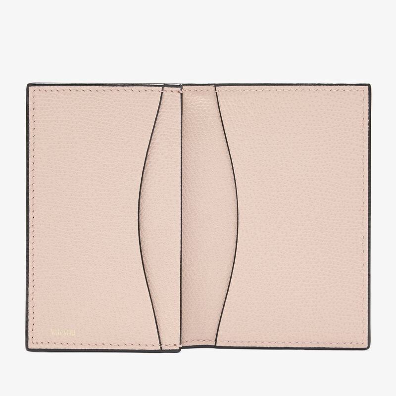 Card Case Onda - Bonne Mine Pink - Millepunte calf leather - Valextra - 5
