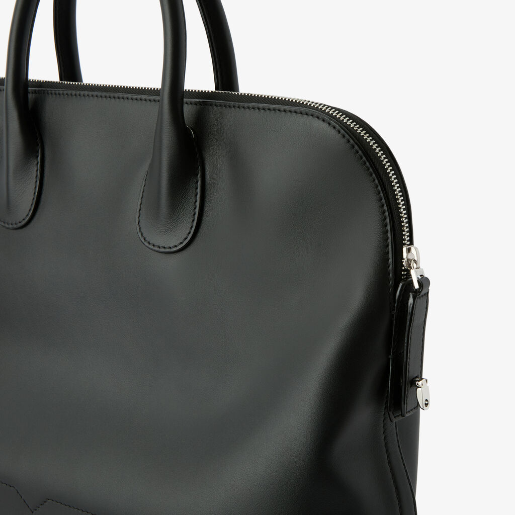 MyLogo Sublime Bowling Medium Bag - - Vitello Sasha - Valextra - 4