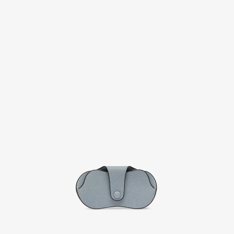 Glasses Case - Niagara Blue - Millepunte calf leather - Valextra - 1