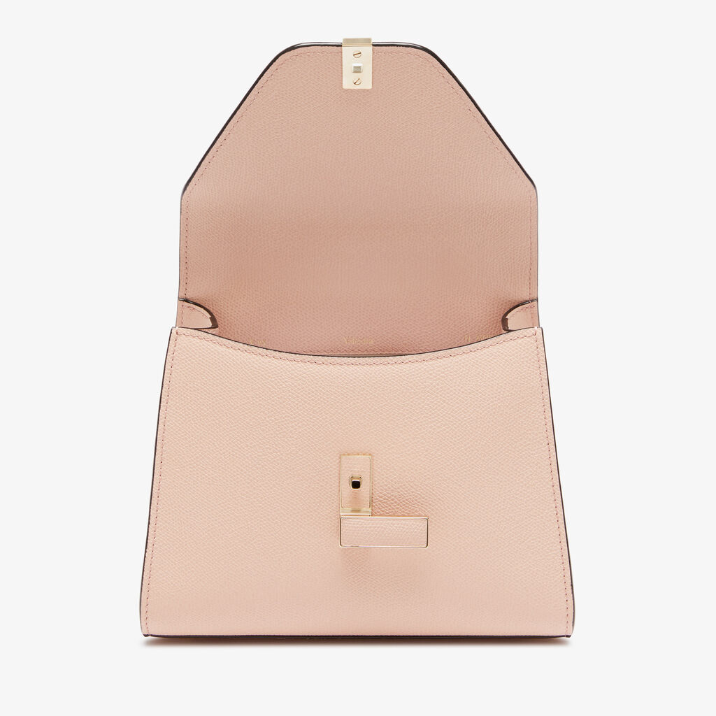 Iside Top Handle Mini Bag - Bonne Mine Pink - Vitello VS - Valextra - 6
