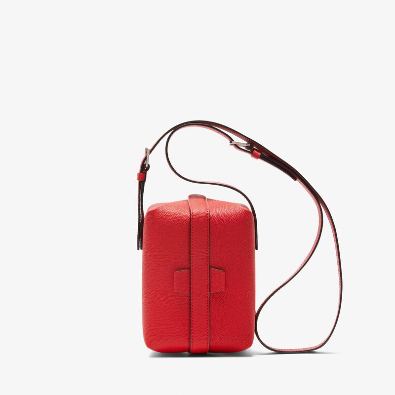 Tric Trac Bag - Love Red - Millepunte calf leather - Valextra - 1