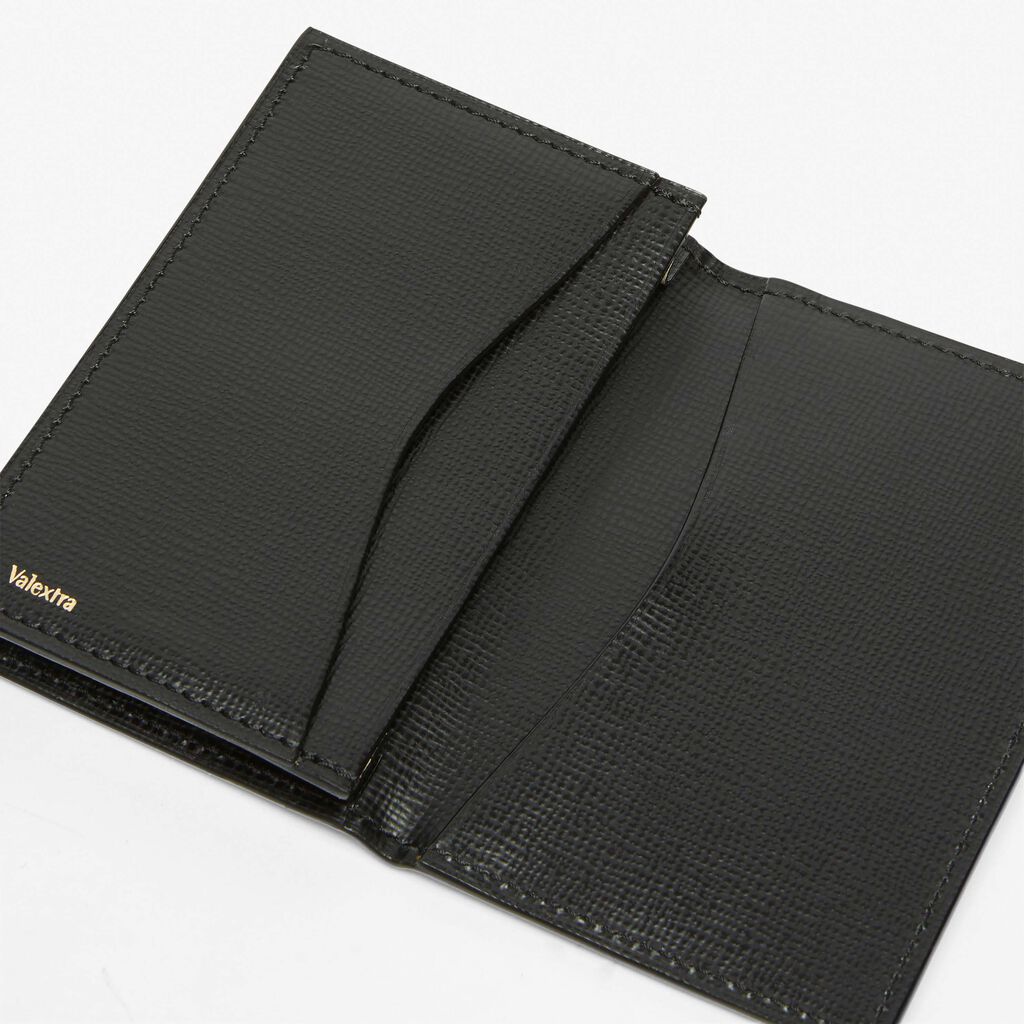 Card Case Onda - Black - Cuoio VL - Valextra - 2