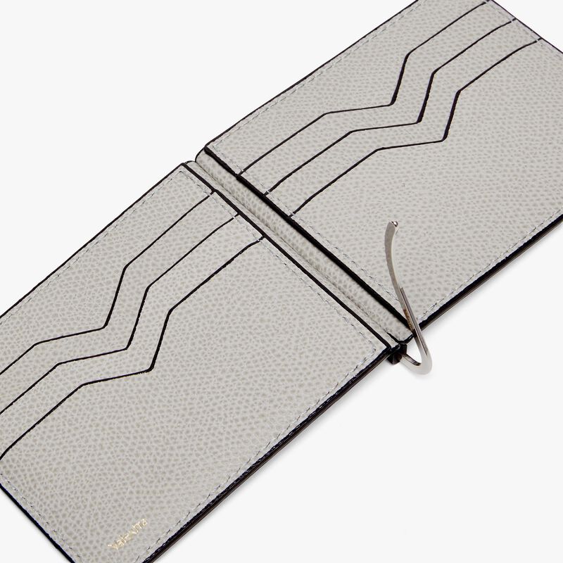 Simple Grip - Ash Grey - Millepunte calf leather - Valextra - 2