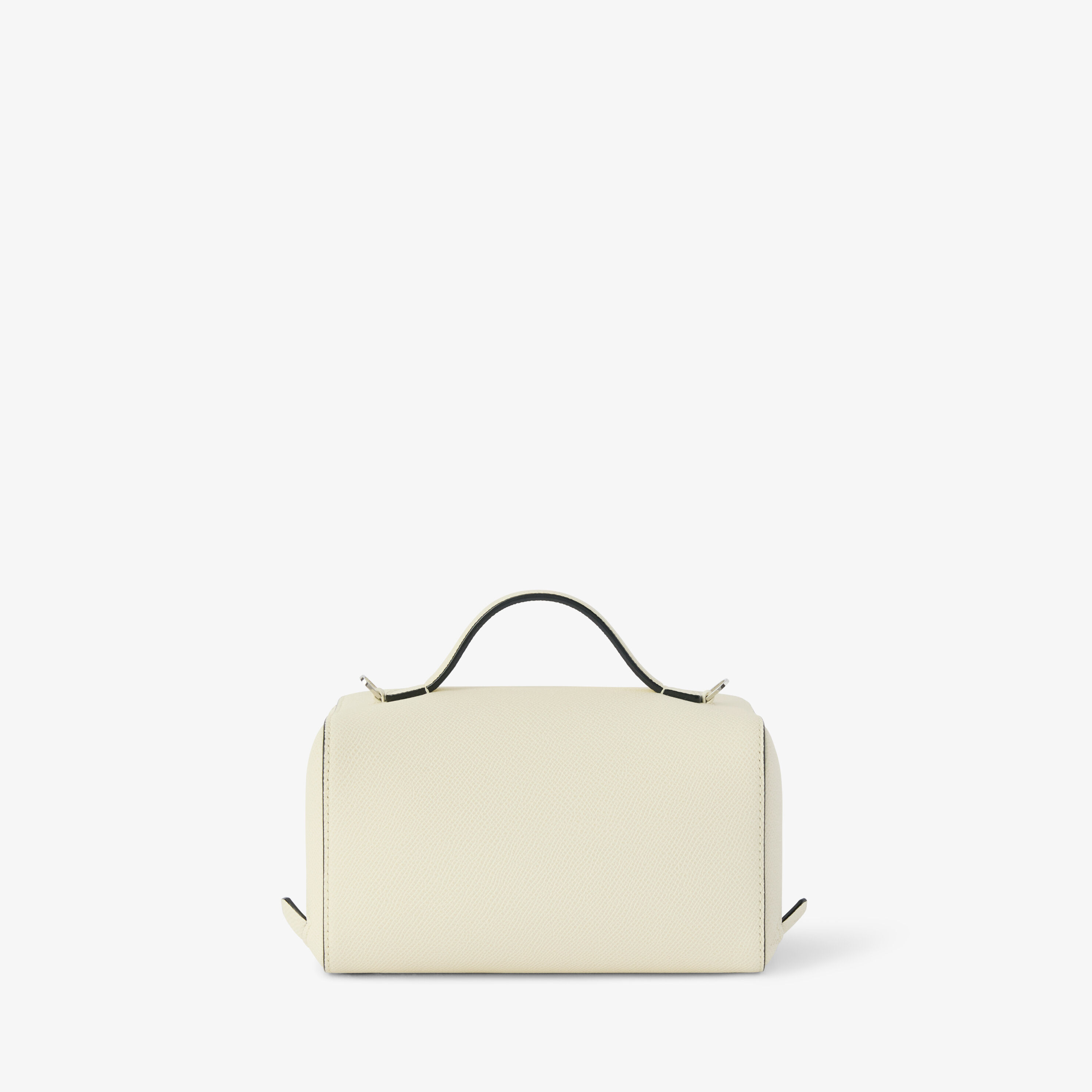 White Leather Luxury Crossbody Vanity Bag | Valextra V-Line