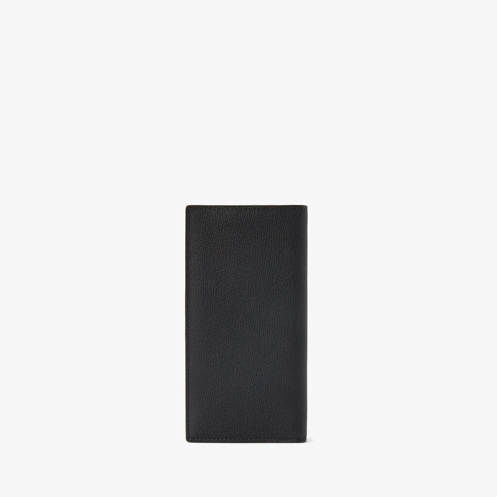 Vertical Wallet 12Cc - Night Blue - Vitello VS - Valextra - 3