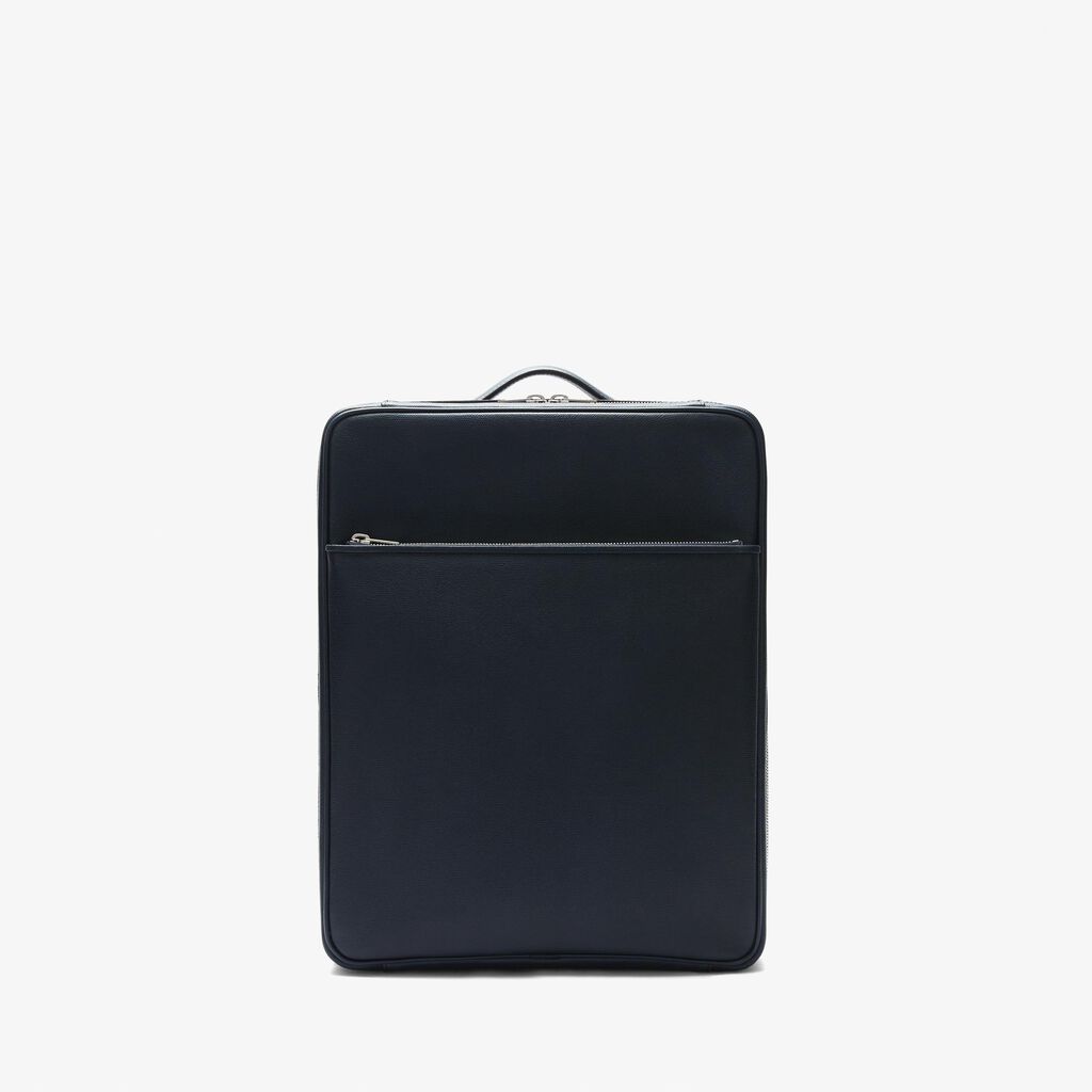 Valextra Valextra V-Line: Valigia trolley in Pelle Blu