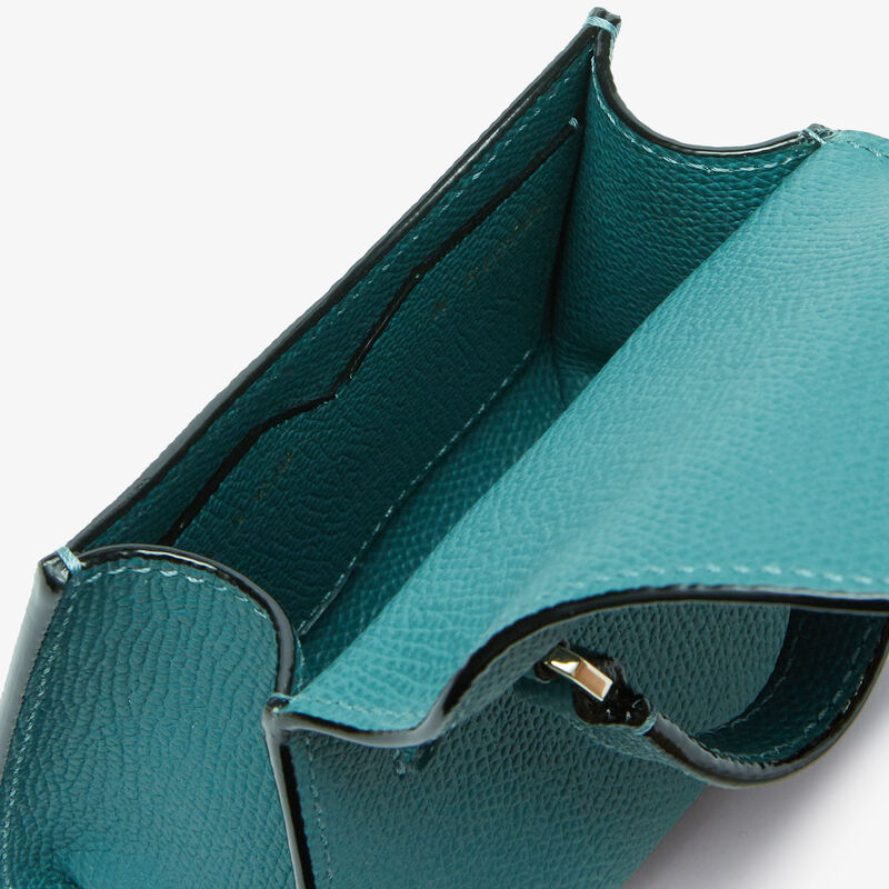 Iside Belt Bag - Bottle Green - Millepunte calf leather - Valextra - 3
