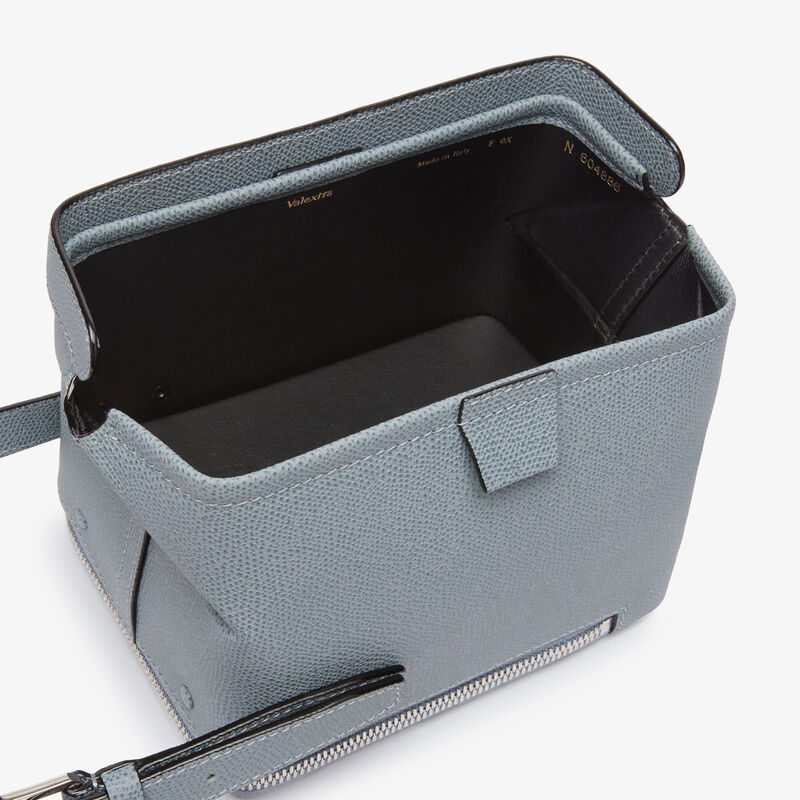 Tric Trac Bag - Niagara Blue - Millepunte calf leather - Valextra - 3