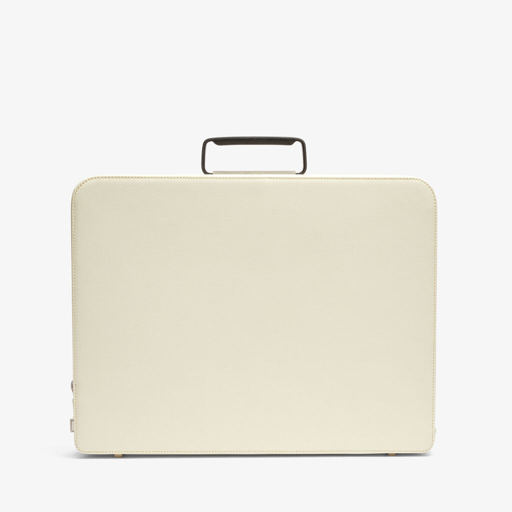 Premier Briefcase 24H - Pergamena White - Cuoio VL - Valextra - 7