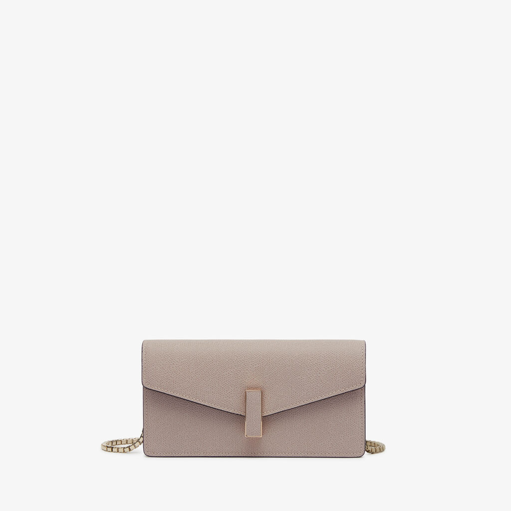 Clutch Iside - Rosa Nude - Vitello VS - Valextra - 1