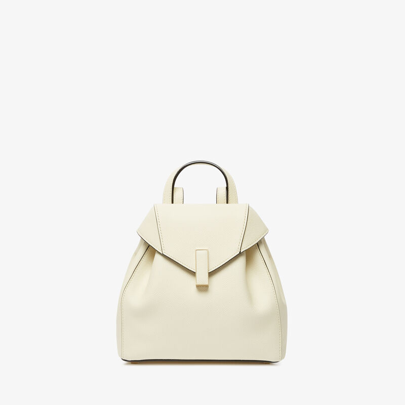 Iside Mini Backpack - Pergamena White - Millepunte Soft calf leather - Valextra - 1