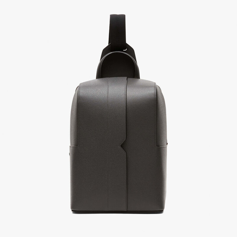 V-Line One Shoulder Backpack - Smokey Grey - Millepunte calf leather - Valextra - 1