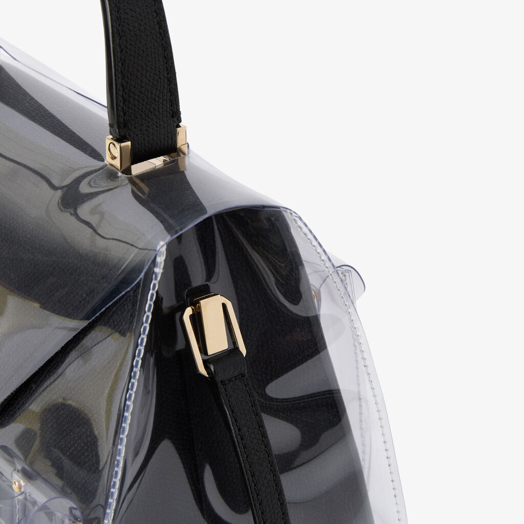 Raincoat with Pocket Iside Mini -  - Ecoline Sheer/Vitello VS - Valextra - 3