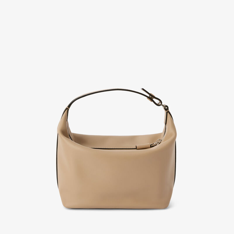 Mochi Sublime Top Handle Mini Bag - Cashmere Beige - Sublime smooth leather - Valextra - 5