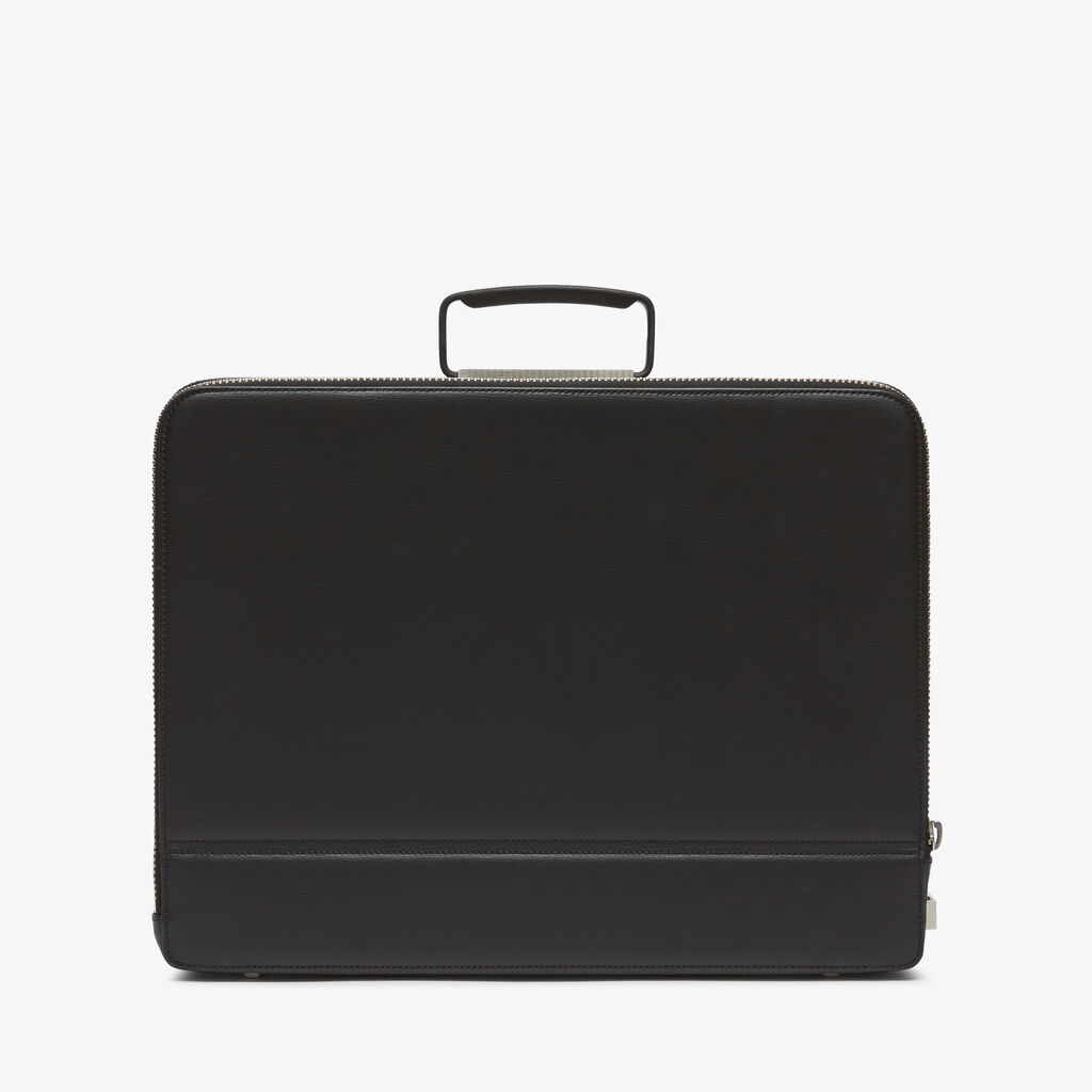 Premier Briefcase 24H - Black - Cuoio VL - Valextra - 1