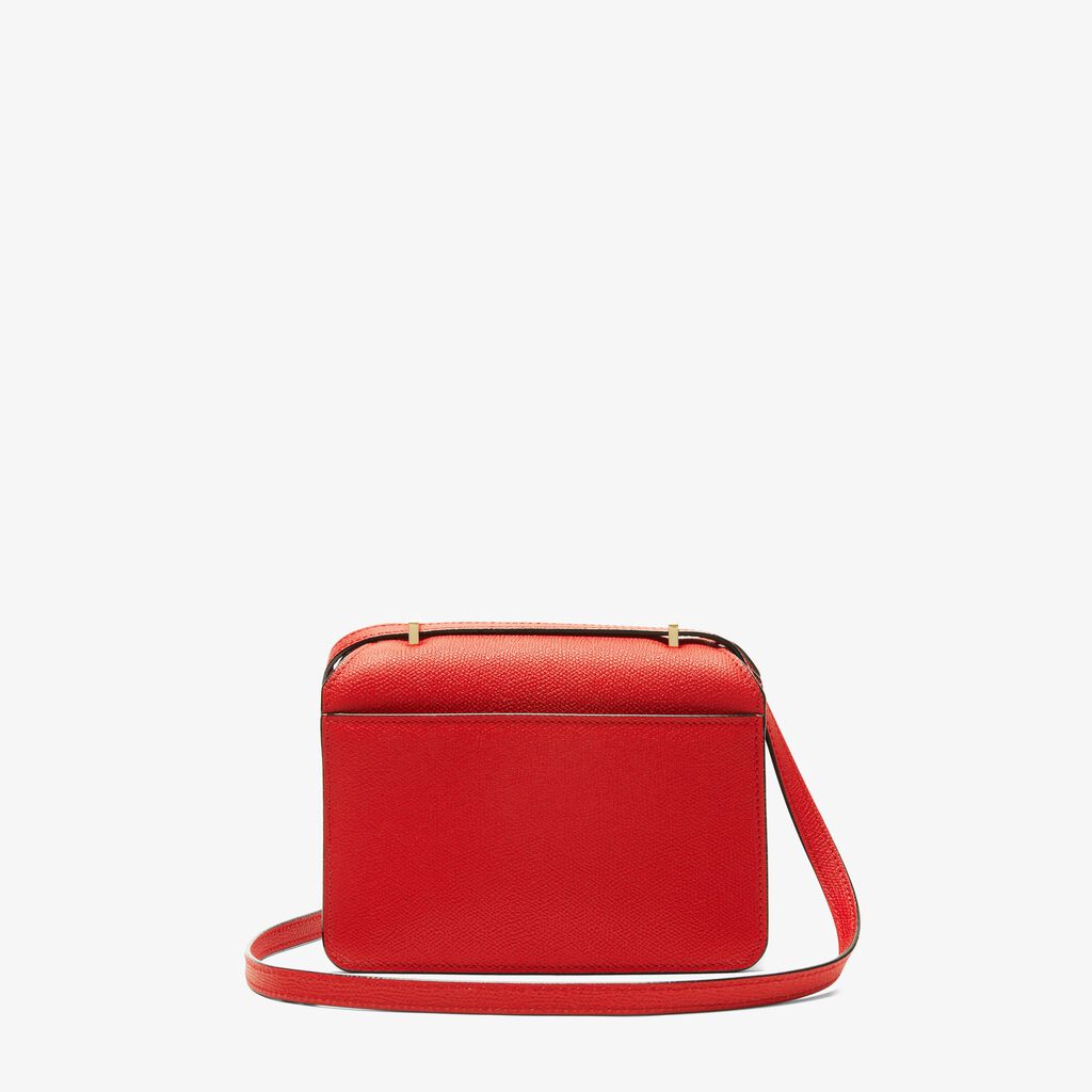 Borsa a tracolla Nolo Mini - Rosso Love - Vitello VS - Valextra - 7