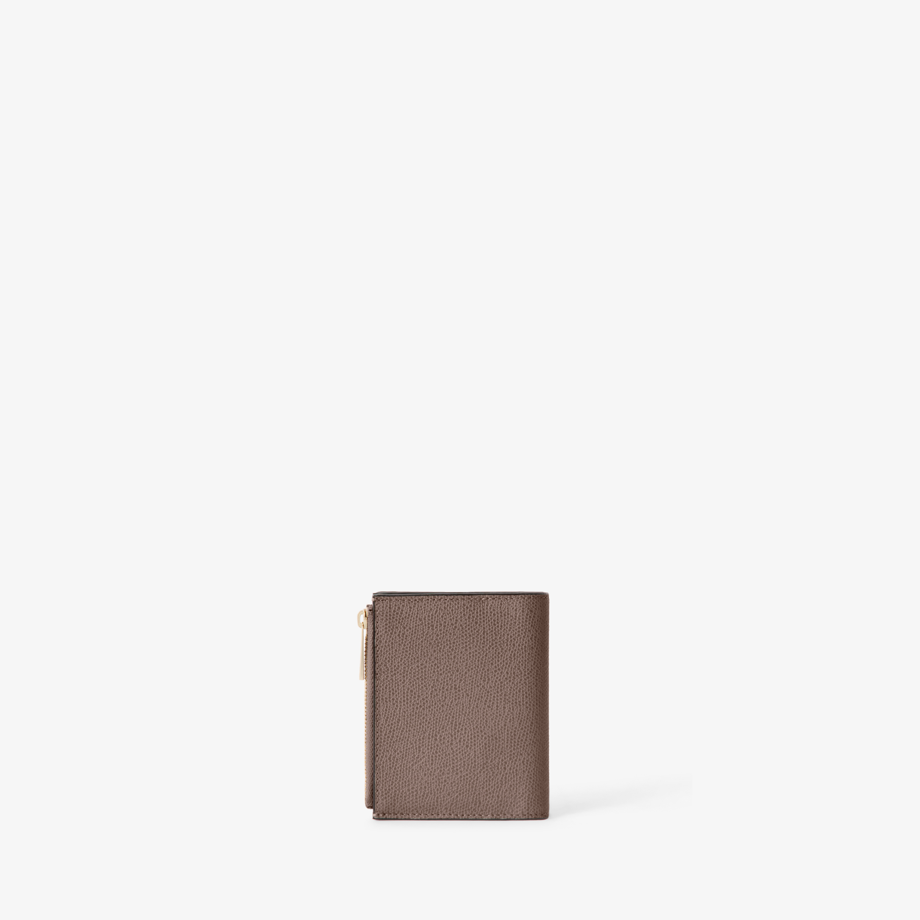 Beige Luxury Grained Leather purse with coin holder | Valextra