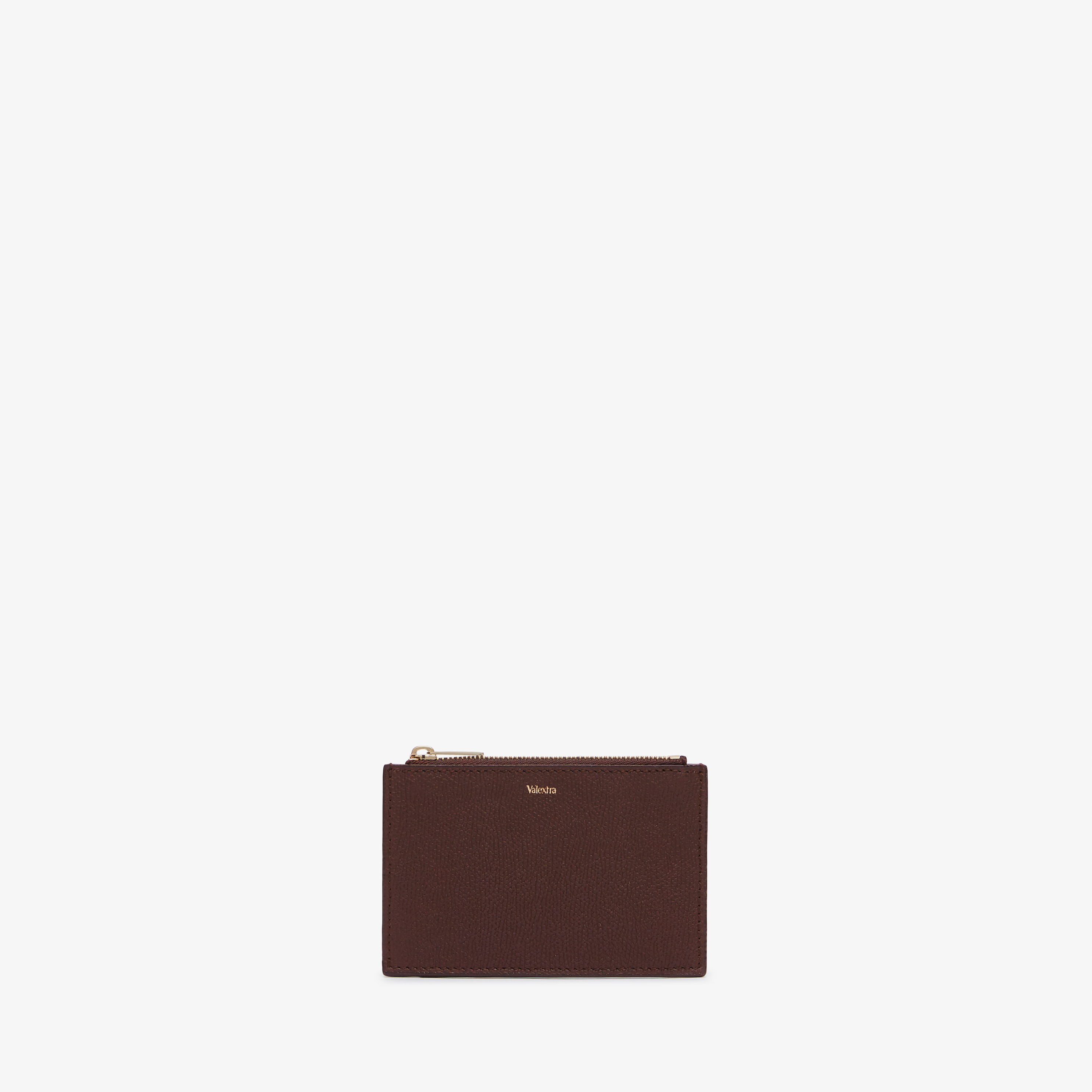 折りたたみ財布 Valextra Wallets & Card holders (SGES0005028LOCPS99 BG) Pebble Gray Luxury Grained Leather small wallet | Valextra Iside